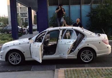 汽車、船模等大型物體掃描